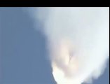 HD The Momment when SpaceX Unmanned Aircraft Explodes