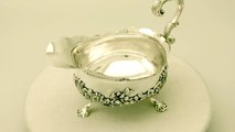 Sterling Silver Sauceboat by Charles Thomas Fox & George Fox - Antique Victorian - AC Silver (A2960)