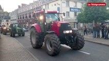 Vannes. 400 à 500 agriculteurs manifestent