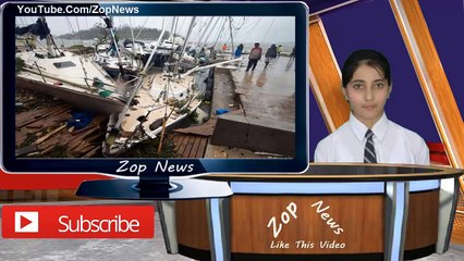 Cyclone Hits Vanuatu Dead on