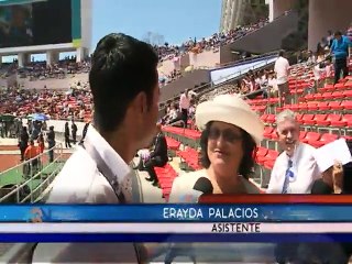 Costa Rica vivió en grande la fiesta cívica en el Estadio Nacional