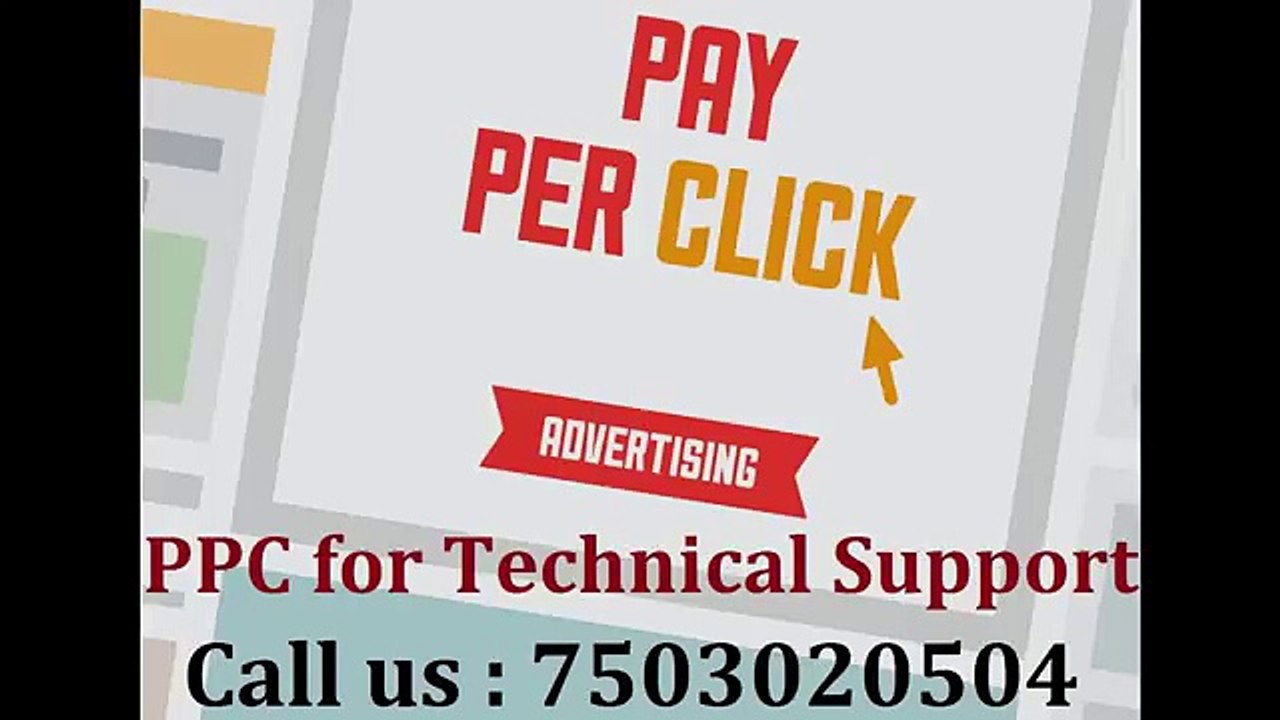 Adwords PPC Expert for Tech Support Noida {7503020504} - Google Adwords Proffesional