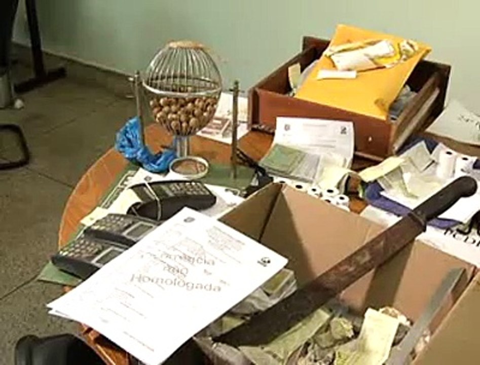 Jornal local: prisão bicheiros