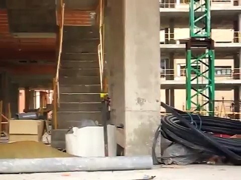 Our house, in the middle of our street