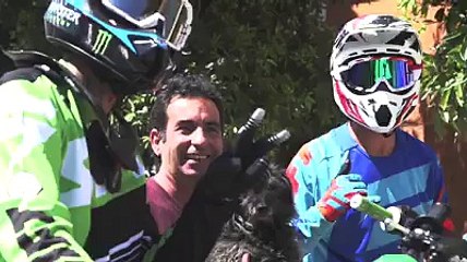 Belle petite balade de cross dans les rue!