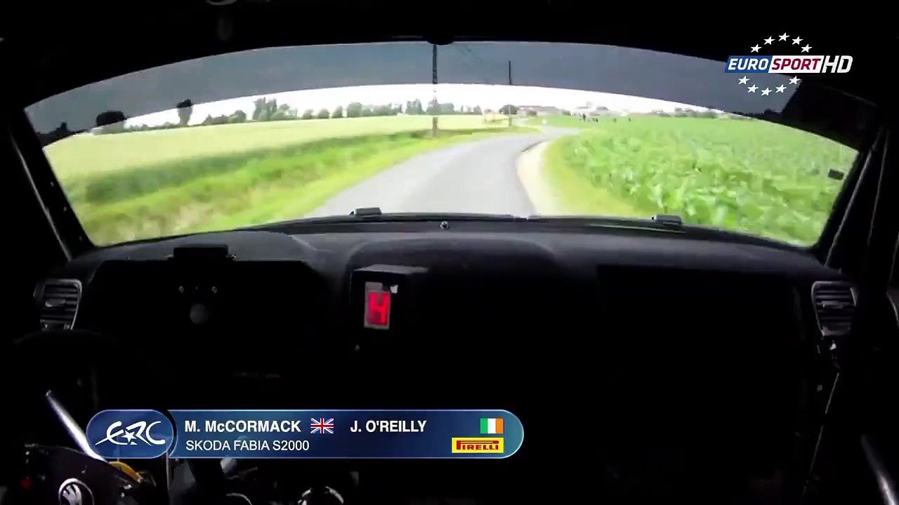 Belgium2015 Day 1 McCormack Big Slide and Crashes
