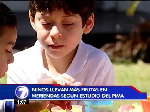 Ticos comen más frutas y hortalizas