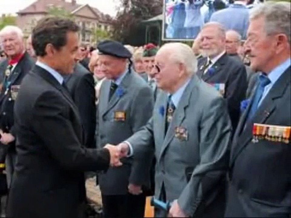 Lettre de René heitz, ancien combattant, à Nicolas Sarkozy