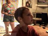 Mean mom plays joke on unsuspecting son.