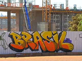 Jornal local: estadio nacional