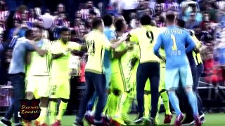 Atletico Madrid (0-1) FC Barcelona (17.05.2015) - Leo Messi Goal & La Liga Celebrations