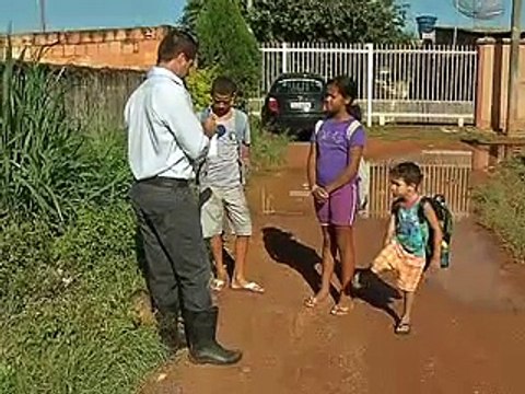 Jornal local: valparaiso alagada