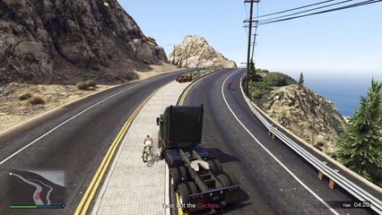 Grand Theft Auto V Funny clip