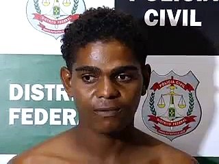 Jornal local: crime mendigo