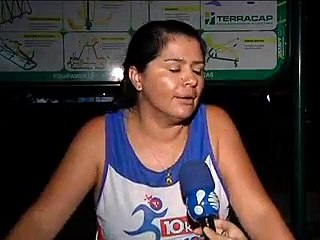 Jornal local: parque cruzeiro sem luz