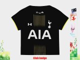 Under Armour Kids Tottenham Hotspurs Away Kit 2014 2015 Baby Black/Sun/White 18-24 Mnth