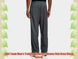 NIKE Team Men's Training Trousers Woven Flint Grey/Black Size:XL