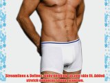 Equmen men's trunks - Compression shorts (XXL - Extra Extra Large White)