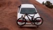 Moab rock crawling in a Crown Victoria - baby lions back slick rock jeep climb