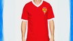 Score Draw Official Retro Manchester United 1958 FA Cup Final Men's Retro Football Shirt -