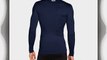 Under Armour Men's Evo CG Long Sleeve Mock Compression Protection Layer - Midnight Navy/Steel