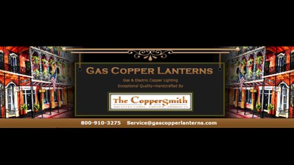 Download Video: COPPER ELECTRIC LANTERNS