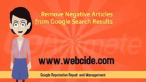 Online Reputation Management  Video Tutorial : SEO Tools for improving your Google Reputation
