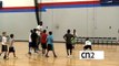 NBA player dunk over little Kid At Basketball Camp - Nerlens Noel - 76ers