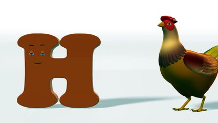 A is For Apple - 3D Animation - English Nursery rhymes - 3d Rhymes -  Kids Rhymes - Rhymes for childrens