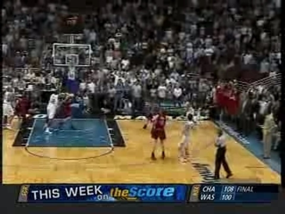 Grant Hill Fouls Chris Bosh (vs Magic)