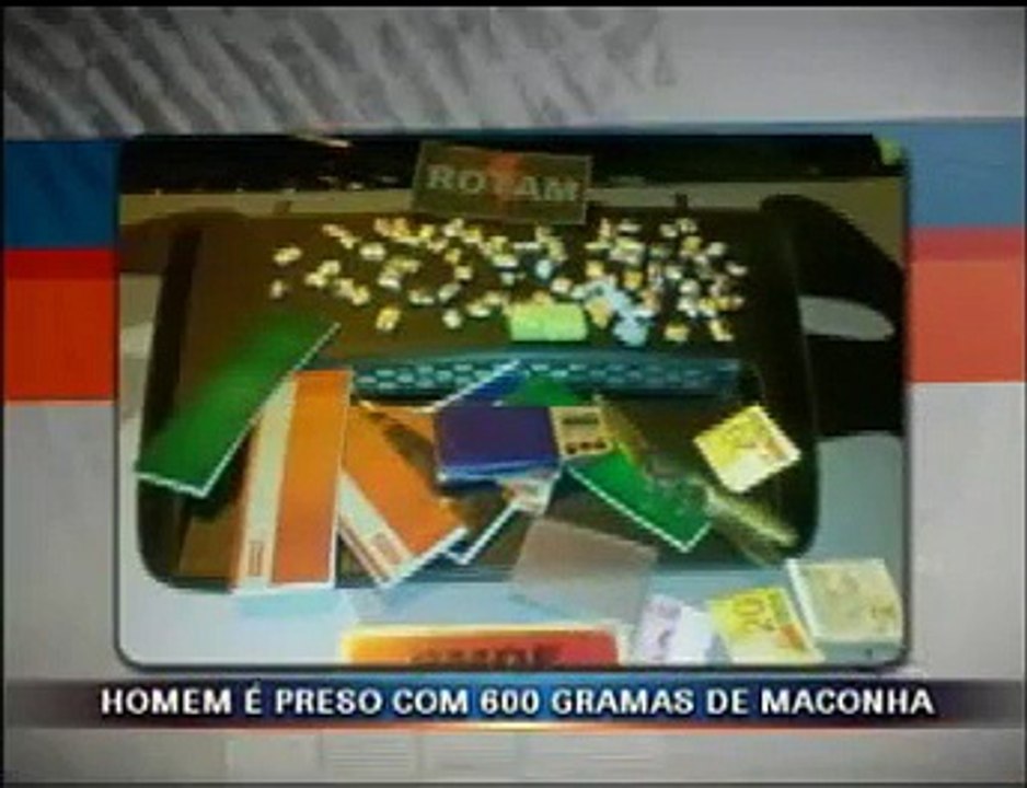 Traficante preso