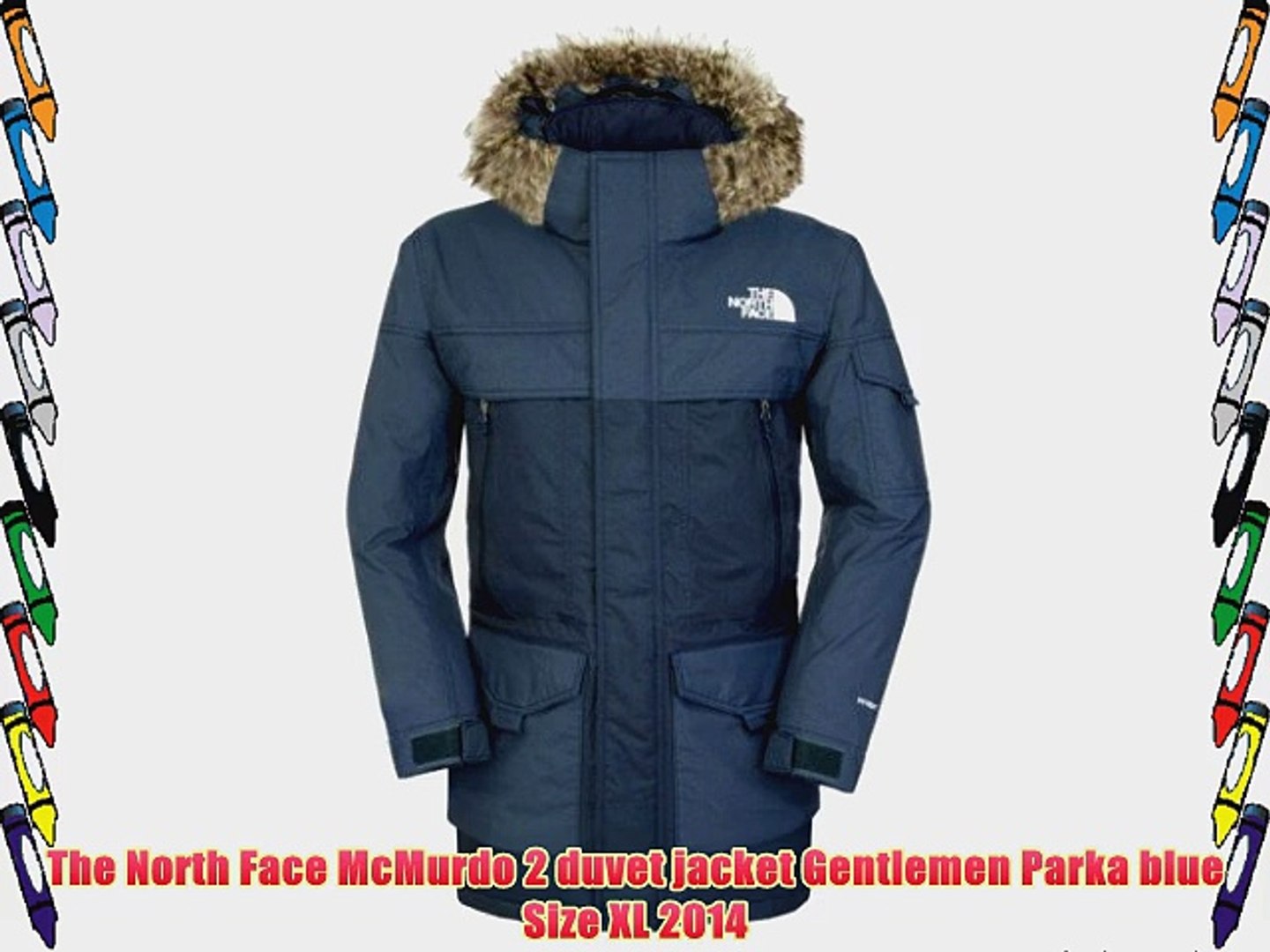north face mcmurdo blue