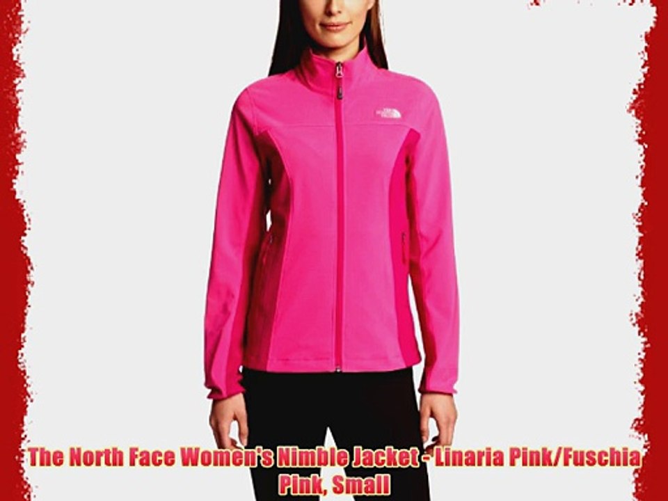 The North Face Women's Nimble Jacket - Linaria Pink/Fuschia Pink Small