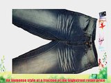 hot sales mens jeans slim fit stylish jeans trouser pants all sizes (FBP-Wash Blue 28WX30L)