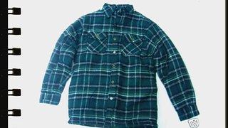 Thermal Fleece Lined Lumberjack Style Jackets (Green XX Large / 50 - 52)