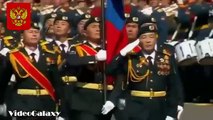 Chinese Army and Indian Army march on Red square - Victory Day 2015