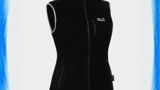 Jack Wolfskin Women's Nevada Fleece Vest - Black Large