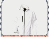 James Harvest- Coventry Mens Waterproof Active Jacket with Detachable Hood in White or Black