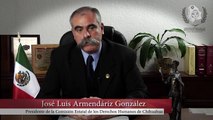 Mensaje de fin de año 2013 del Lic. José Luis Armendáriz González Pdte. CEDH Chihuahua