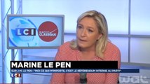 Marine Le Pen : «Si la carrière de Jean-Marie Le Pen se résume à son pouvoir de nuisance, c'est assez pathétique»