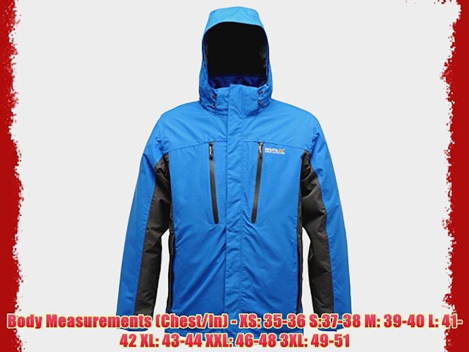 Regatta Men's Highmore 3-in-1 Adventure Tech Walking Jacket Oxford Blue / Seal Grey Medium