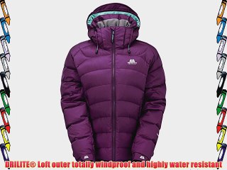 Mountain Equipment Lightline Womens Down Jacket Large Byzantium