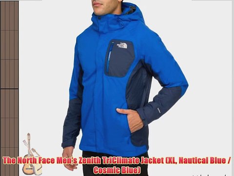 The North Face Men's Zenith TriClimate Jacket (XL Nautical Blue / Cosmic Blue)