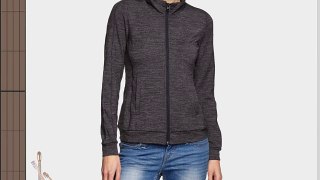 Super Natural Women's Track 240 Merino Jacket - Caviar Melange Small