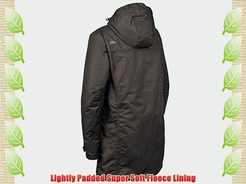 Trespass Womens Pixie Waterproof Breathable Padded Jacket Brown