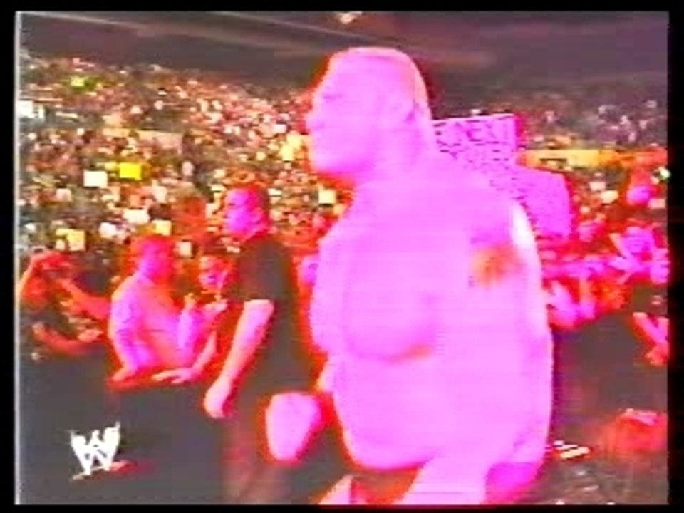 ROCK VS BROCK SUMMERSLAM 2002