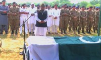 Funeral prayer of train accident victims offered