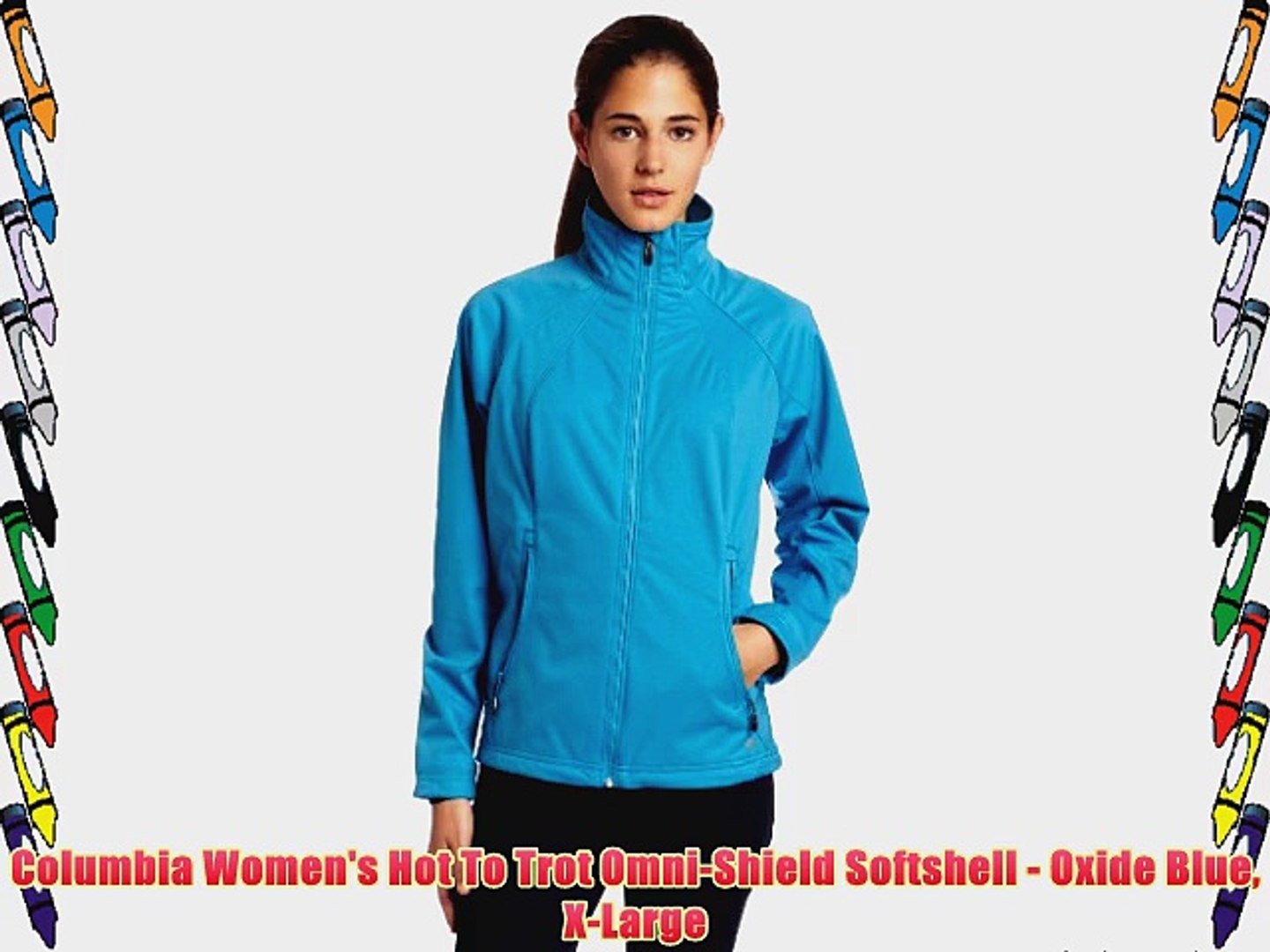 Columbia Women S Hot To Trot Omni Shield Softshell Oxide Blue X Large Video Dailymotion