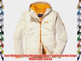 Jack Wolfskin Chilly Morning Women's Quilted Jacket Beige White Sand Size:XS