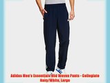 Adidas Men's Essentials Mid Woven Pants - Collegiate Navy/White Large